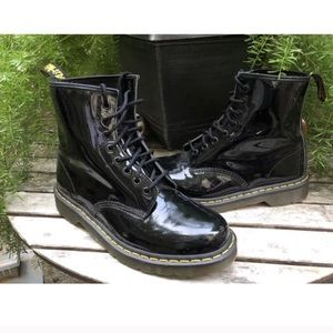 Black Patent Leather Doc Martens